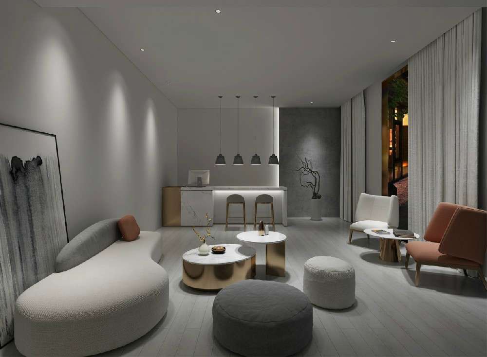 辦公室室內空間設計燈光的布置方式