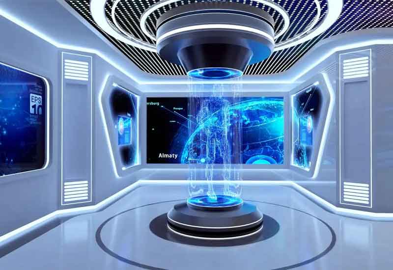 鄭州未來科技感展廳：燈光與材質的創新應用