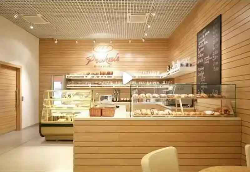 鄭州面包店裝修設(shè)計(jì):暖香氛圍與開放式制作區(qū)設(shè)計(jì)思路