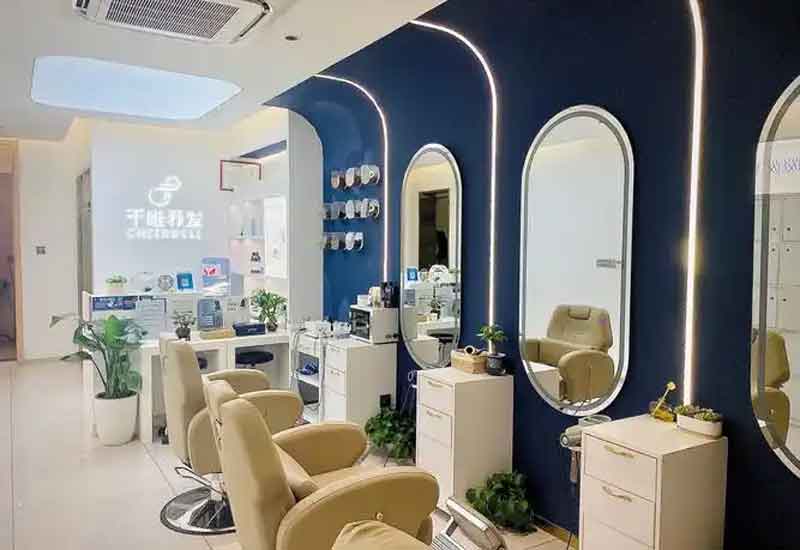 鄭州頭皮護理店裝修：頭皮護理空間設計