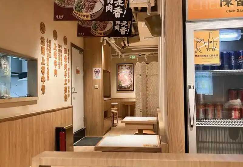 蘭州拉面店裝修設計：西北特色與便捷用餐環境