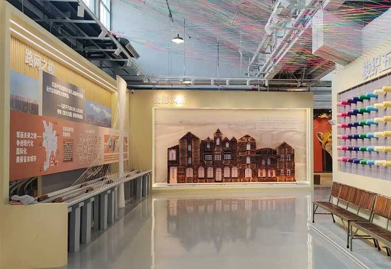 鄭州紡織面料展館設計費用：新型材料的專利展示成本