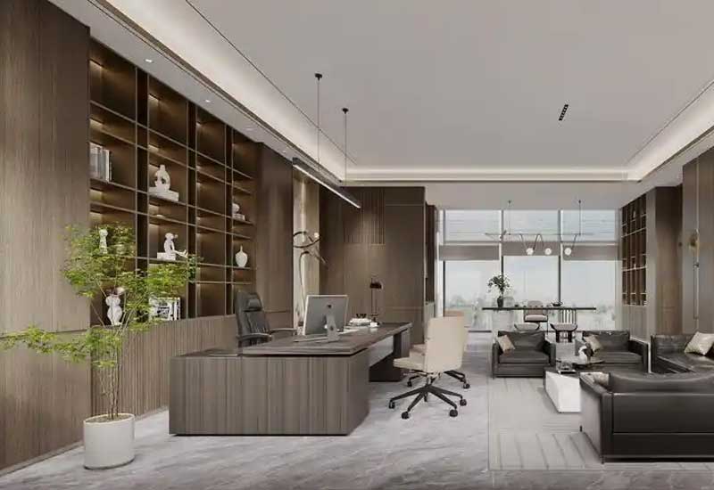 鄭州財務公司裝修如何提升保密性？霧化玻璃+隔音氈