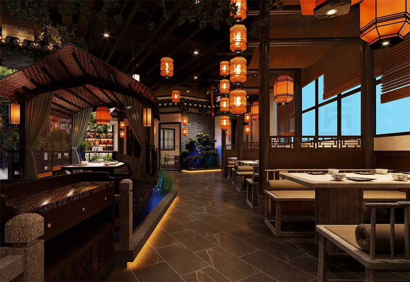 鄭州餐飲店裝修設計：火鍋店/中餐廳/快餐店分別需要多少錢